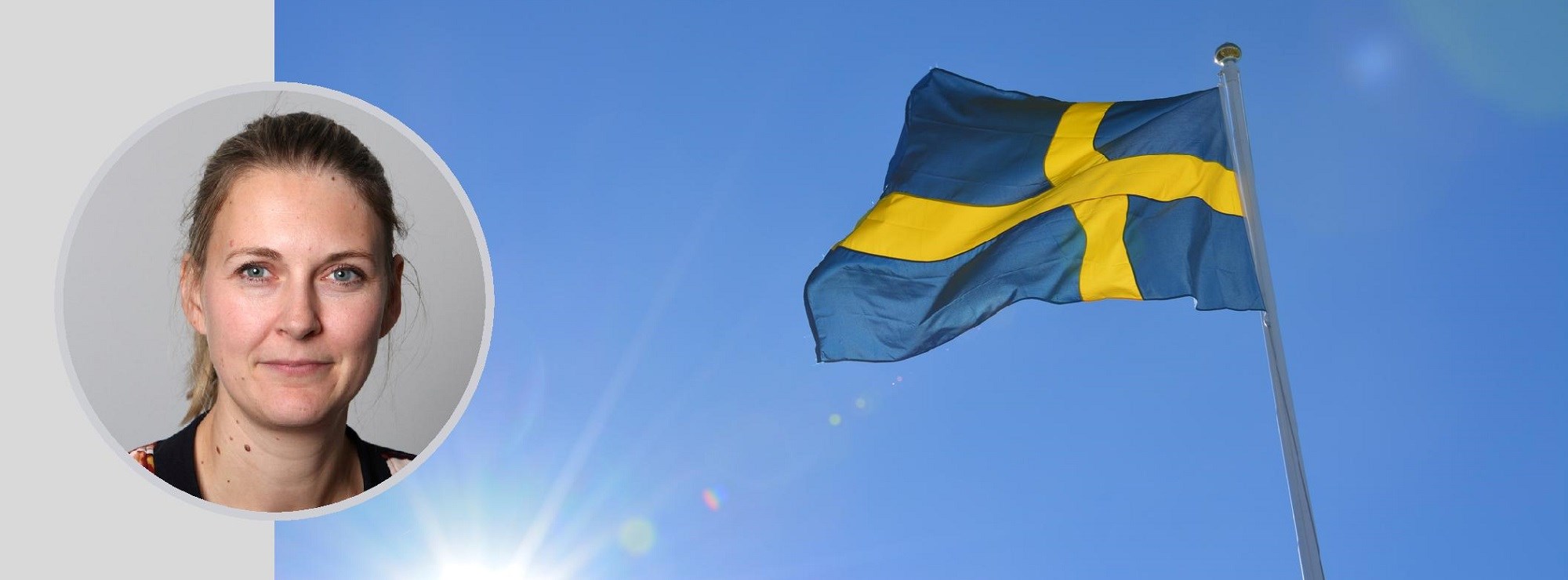 katrine løken, Svensk flagg