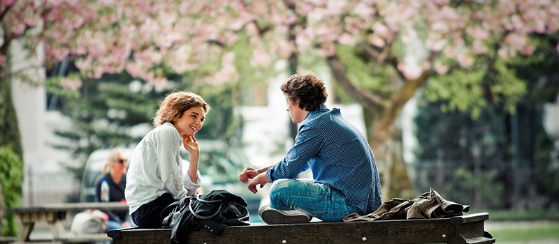 Students in Bergen. Photo: David Zadig