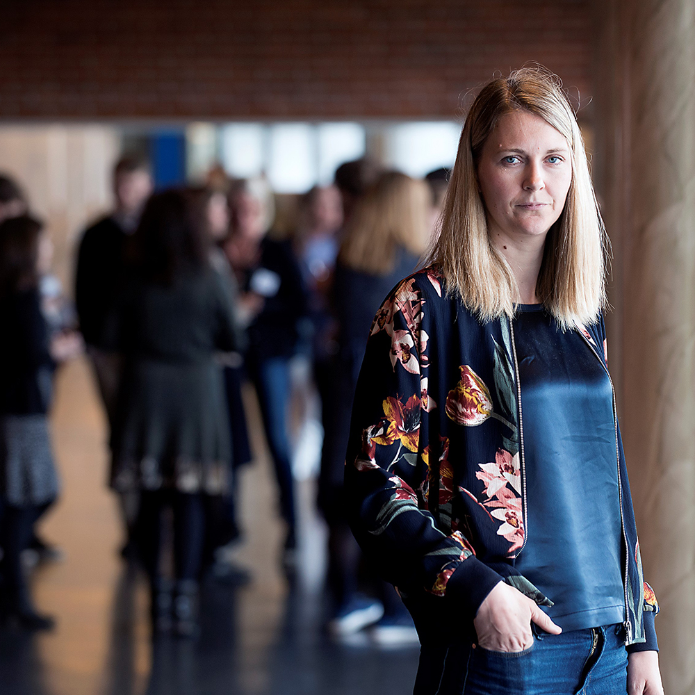 Bilde av Katrine V. Løken. Foto: Odd Mehus 