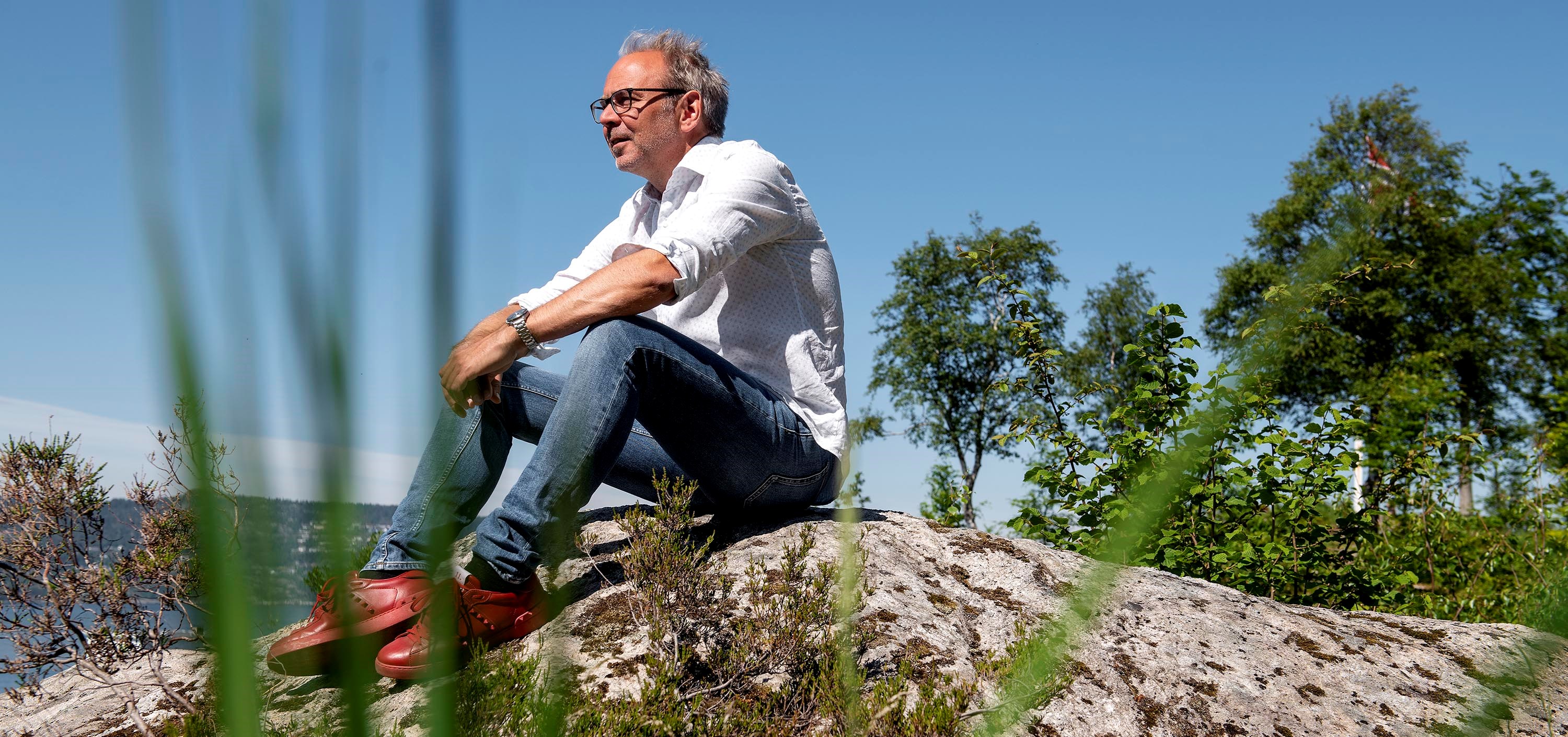 Pofessor Helge Thorbjørnsen. Foto: Helge Skodvin