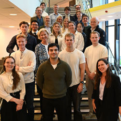 Gruppebilde av deltakere i mentorprogrammet