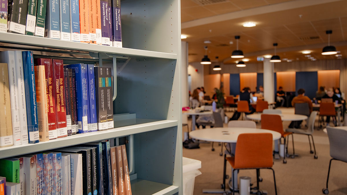  Biblioteket. Foto: Trude Brun Wilhelmsen