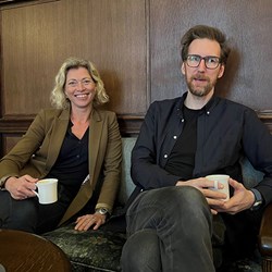  Professors Therese Egeland and Eirik Sjåholm Knudsen, both from NHH and affiliated with DIG 
