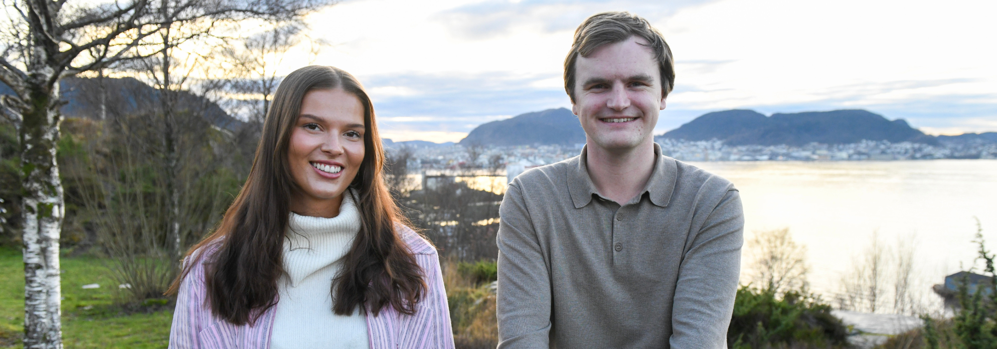 Halvor Grøstad og Stella F. Klivnoy