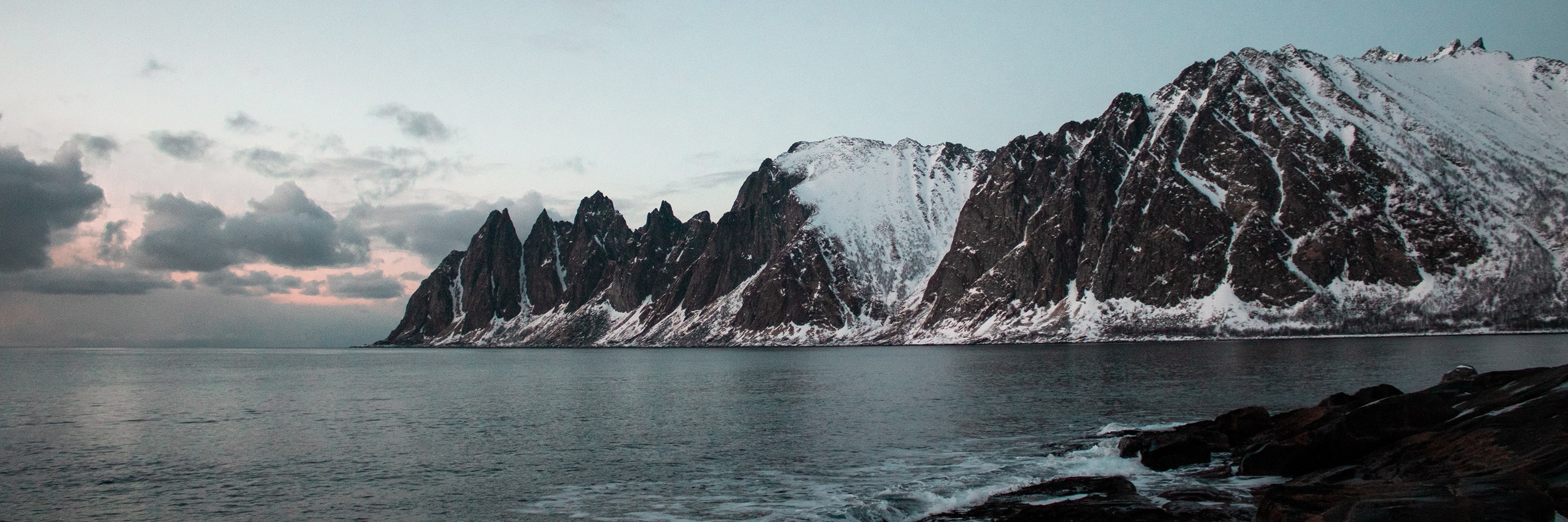 Landskap i Nord-Norge. Illustrasjonsfoto