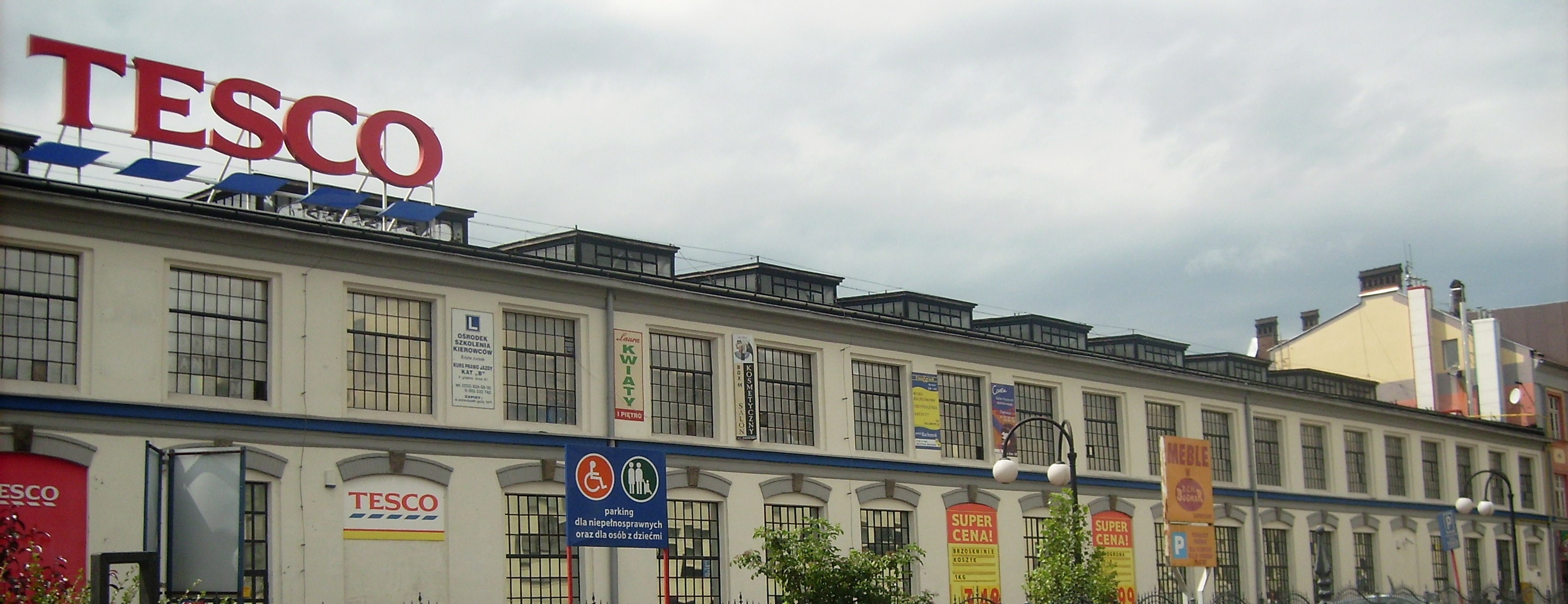 Tesco store in Poland. Photo: Wikimedia Commons