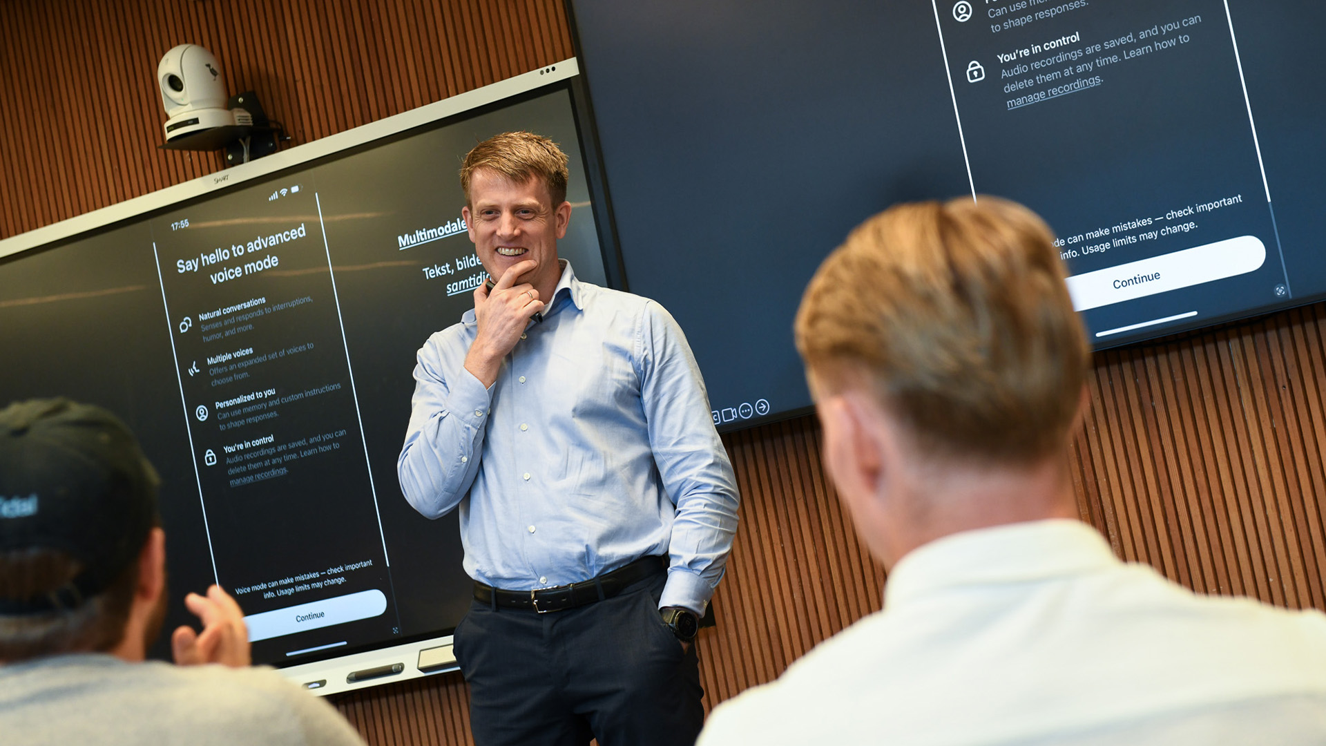 Programleder ved NHH Executive, Alexander Lundervold. Foto: Ingunn M. Gj&aelig;rde