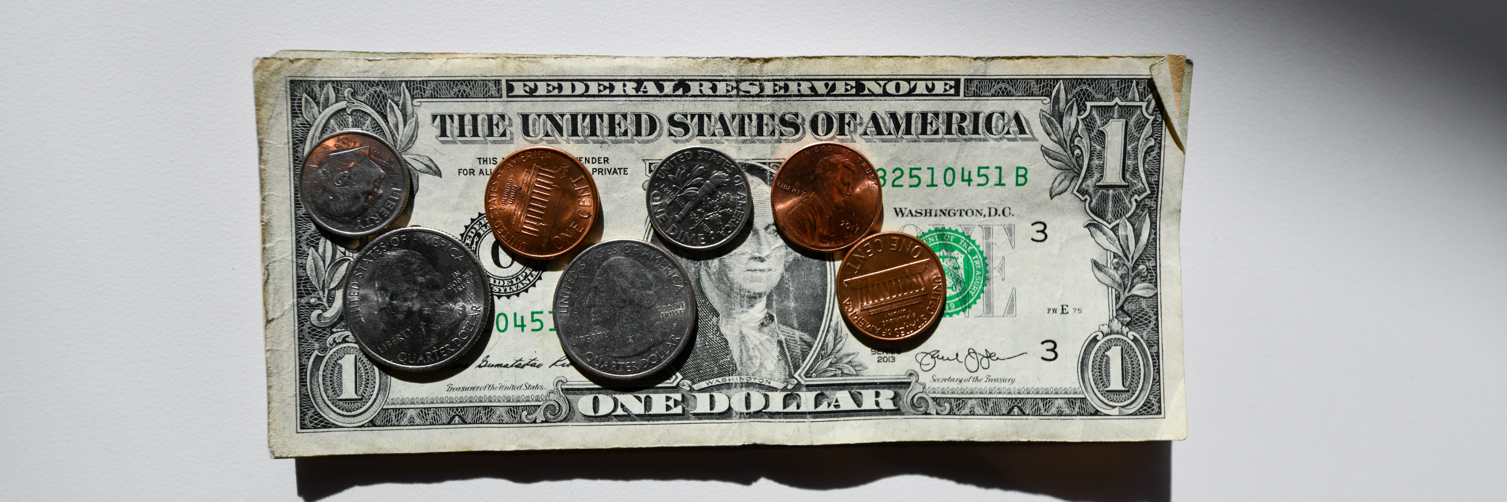 Us currency. Photo by Kenny Eliason