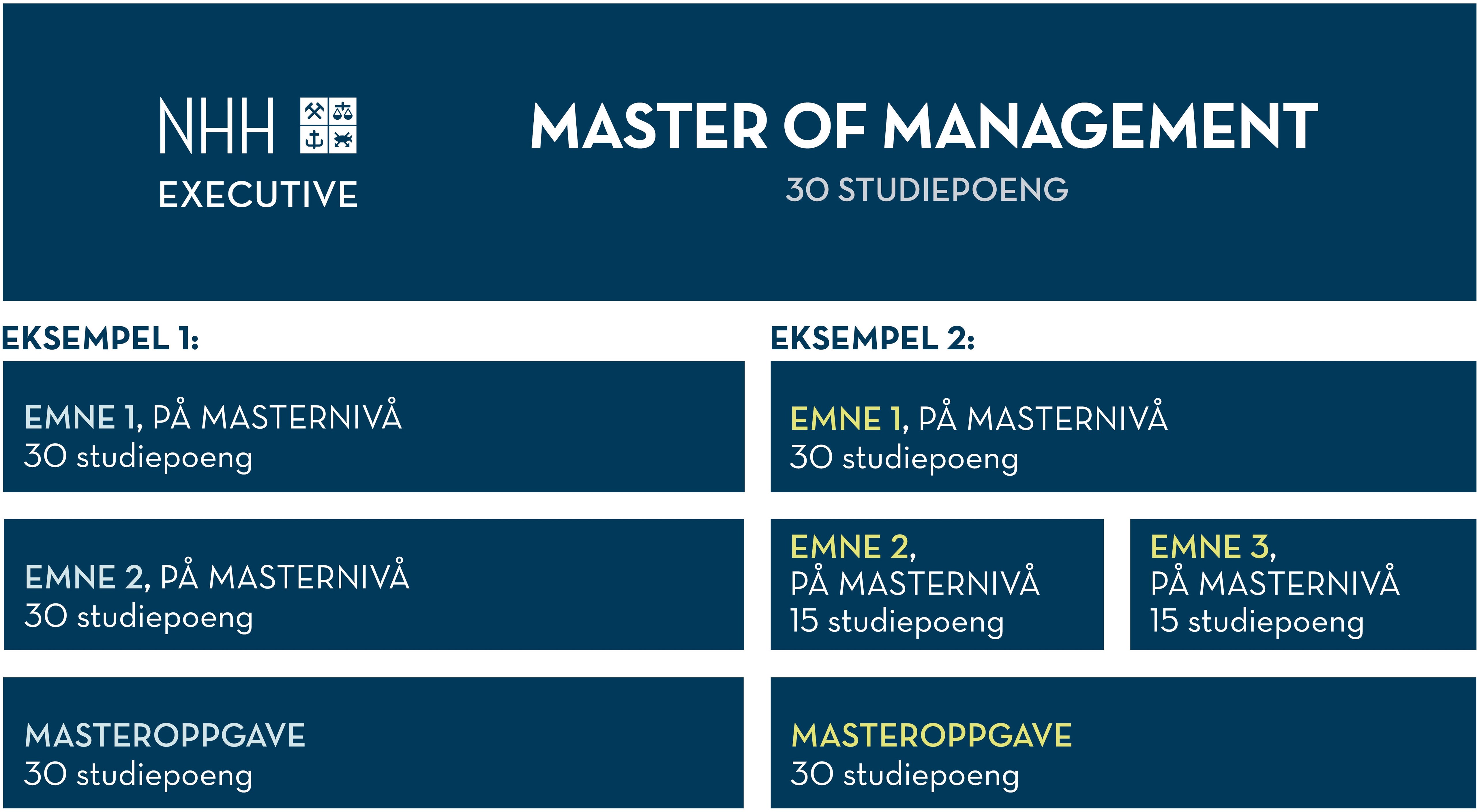 NHH Executive Master of Management