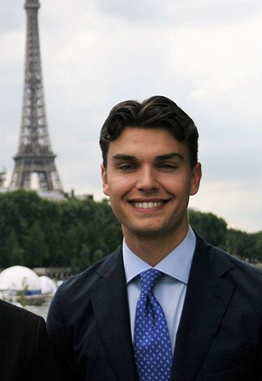 Jakob Mathiessen jobbet ved den franske ambassaden i Paris. Foto: privat