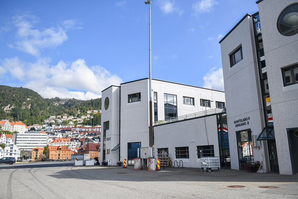 Bontelabo from the quay side to the north. Photo: Ingunn Gjærde