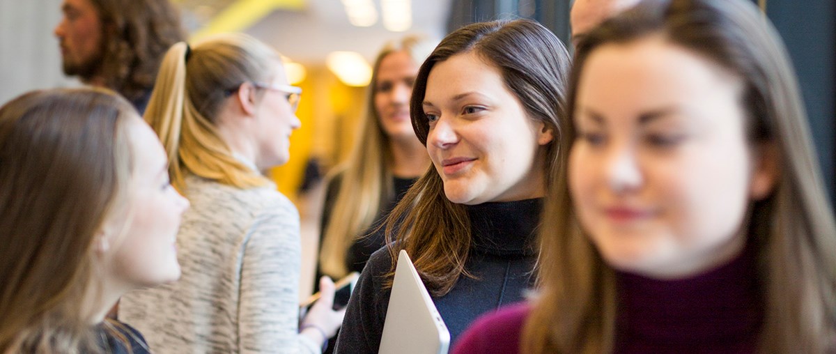 NHH-studenter. Illustrasjonsfoto: Magnus Skrede