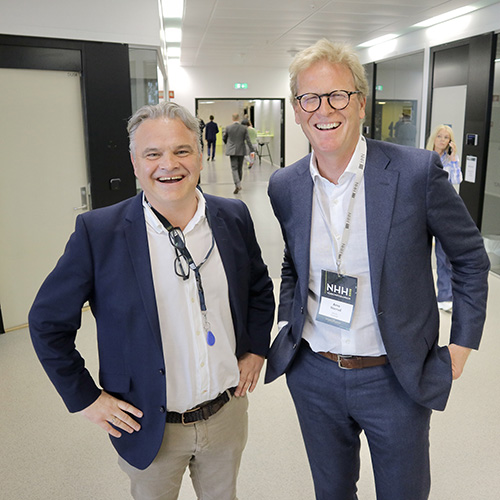 Tore Hillestad og Arne Norrud. Foto: Ove Sjøstrøm