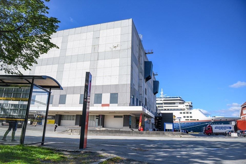 NHH Bontelabo busstopp fra sentrum.  Foto Ingunn Gjærde