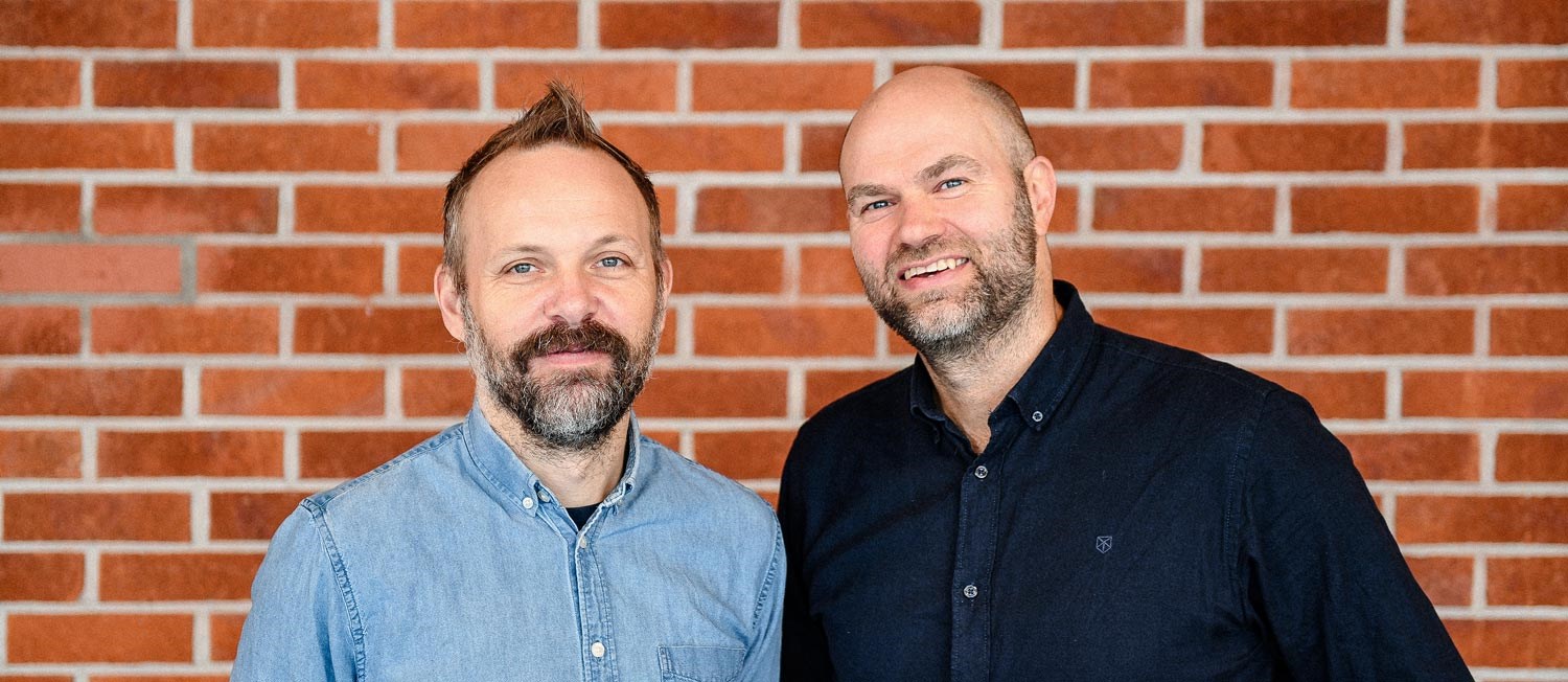 Lars Jacob Tynes Pedersen og Sveinung Jørgensen. Foto: Hallvard Lyssand
