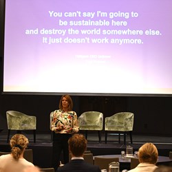 Ragnhild Janbu Fresvik, Gnist-konferansen. Foto: Ove Sjøstrøm