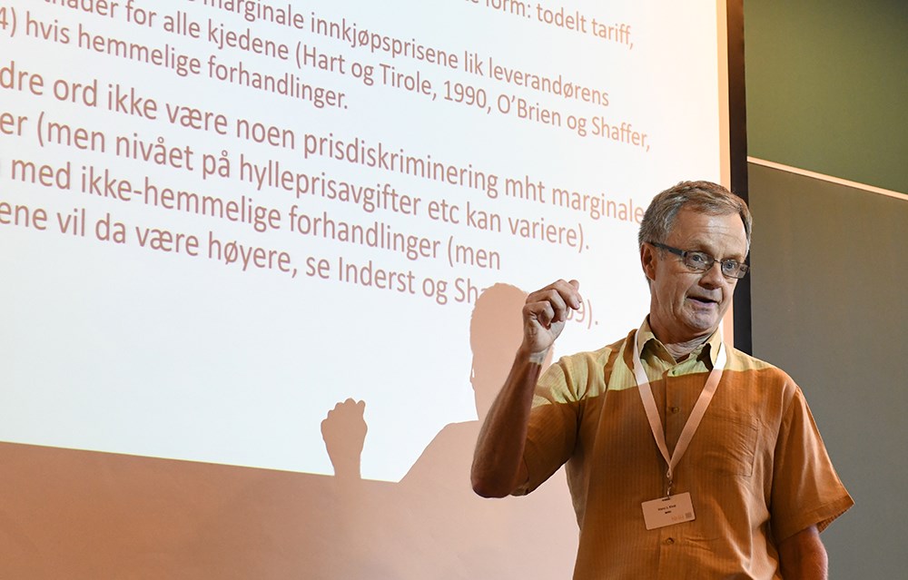 Professor Hans Jarle Kind, Cost price seminar, NHH 26 september 2018.