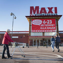 ICA Maxi store. Photo: Jessica Gow/TT for ICA