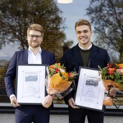 Martin S. Kleppe og Oliver Karlsen vant Lehmkuhlstipendet