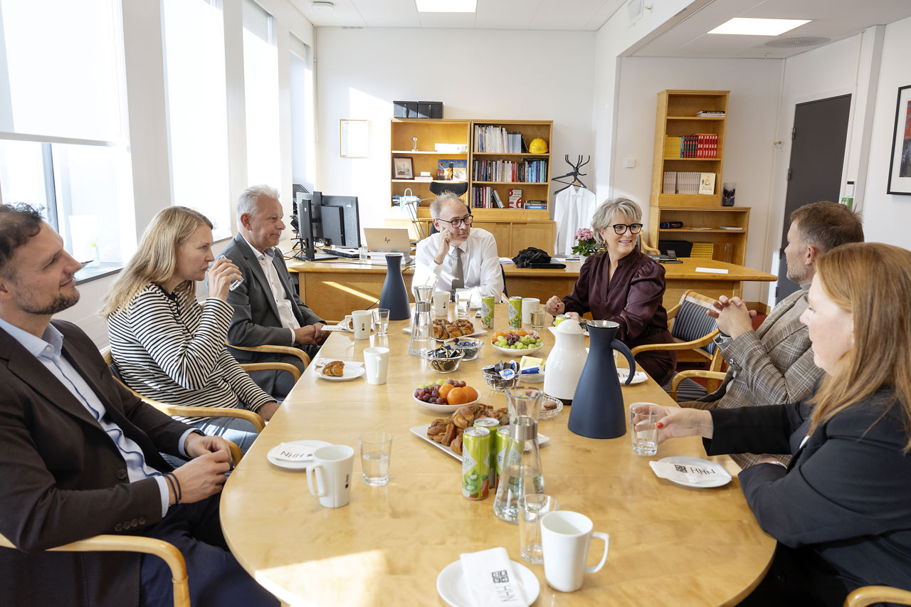 Benedicte FAsmer og rektoratet ved NHH