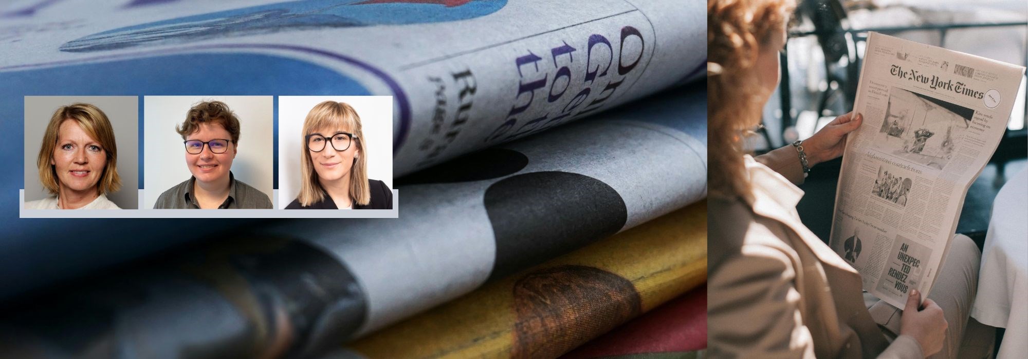Theresa Bührle and Elisa Casi from the Department of Business and Management Science will join Sigrid Folkestad for the op-ed writing course on 22 October.