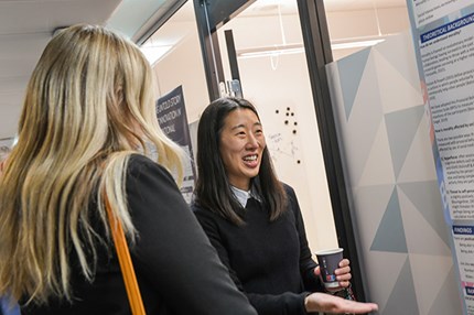 PhD Research Scholar Olivia Kim. Photo: Ingunn Gjærde