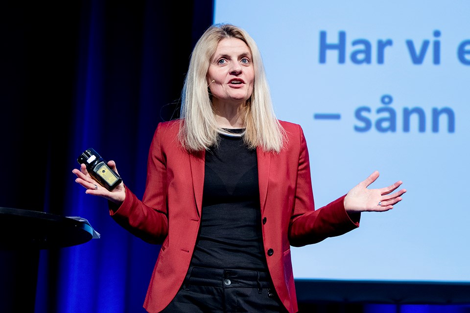 Inger Lise Blyverket frå Forbrukerombodet, Food 2019. Foto: Siv Dolmen