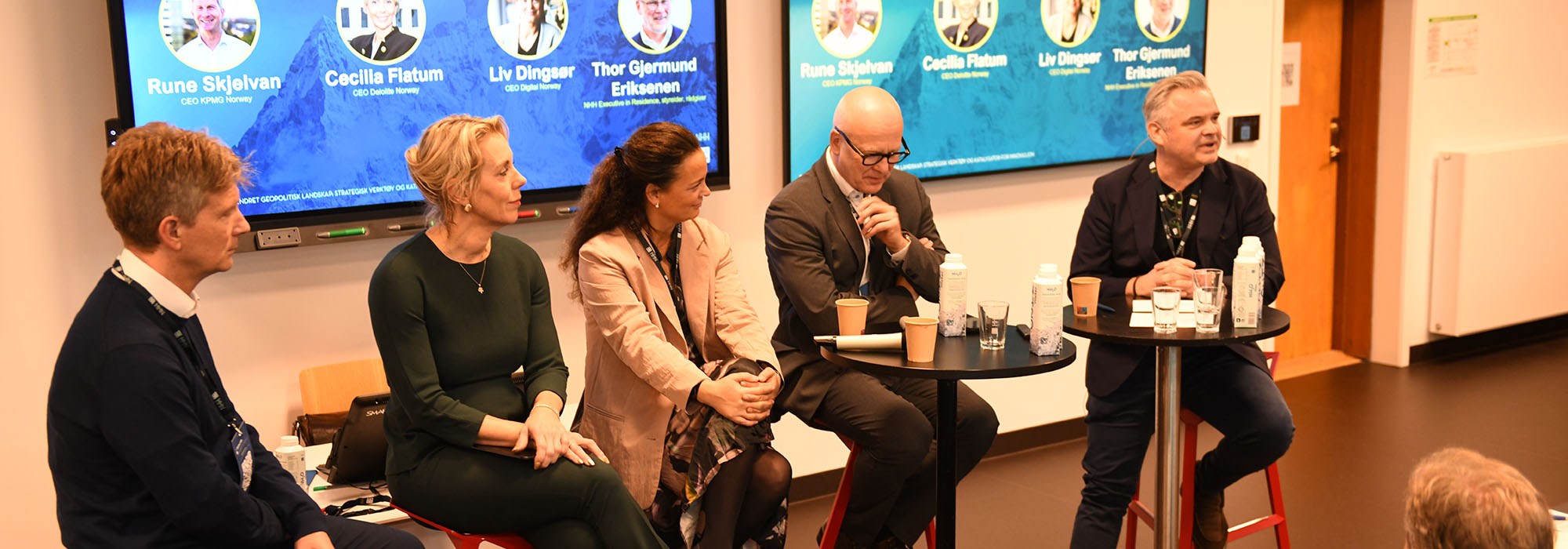 Panel at fireside chat