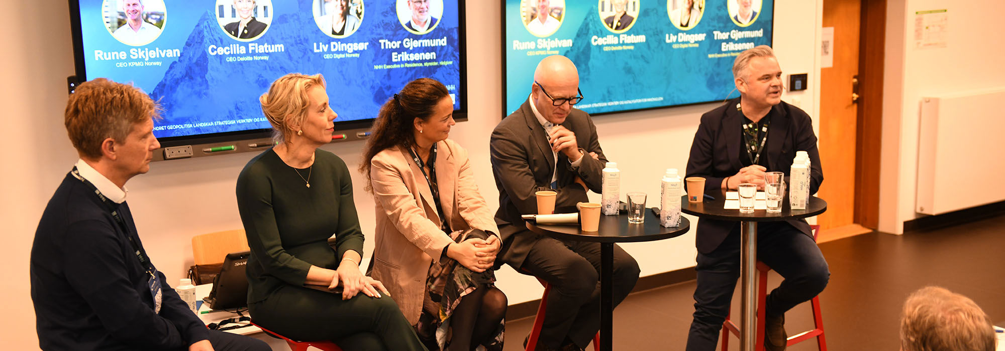 Panel at fireside chat