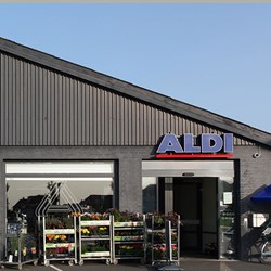 An Aldi store in Denmark. Photo: richochet64/Shutterstock