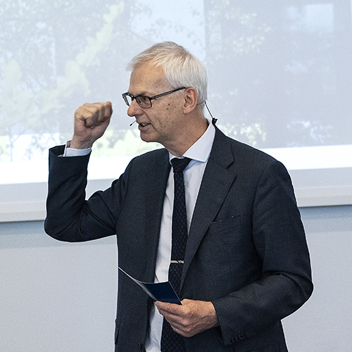 Bilde av NHH-rektor Øystein Thøgersen. Foto: Silje Katrine Robinson