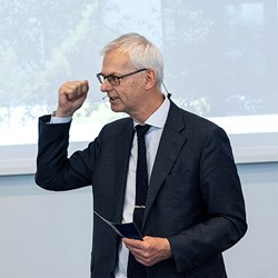 Bilde av NHH-rektor Øystein Thøgersen. Foto: Silje Katrine Robinson