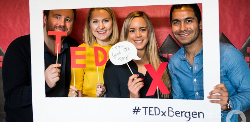 From TedxBergen. Photo: Francesco Cilia / Foto NHHS