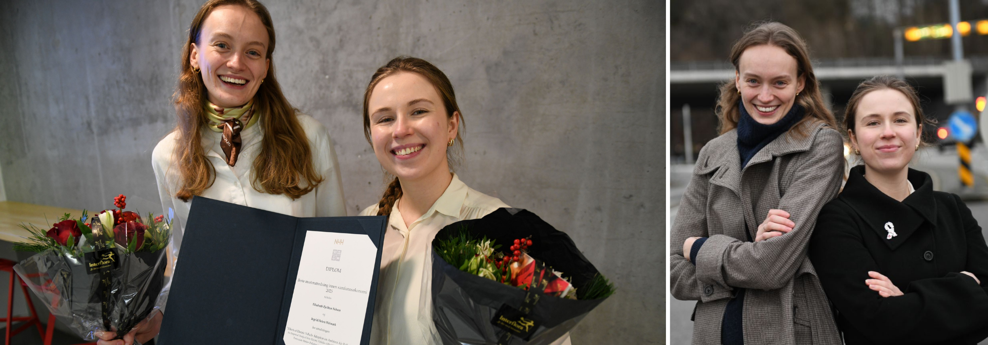 Ingrid Helen Heimark (left) and Elisabeth Fjelltun Nilsen