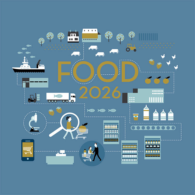 Food-konferansen. Illustrasjon