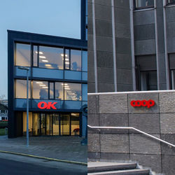 OK and Coop head quarters. Press photos