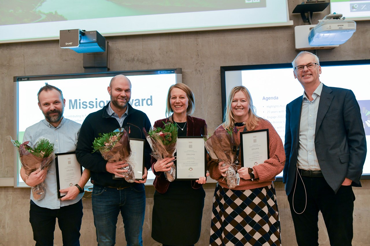 NHH Mission Award winners