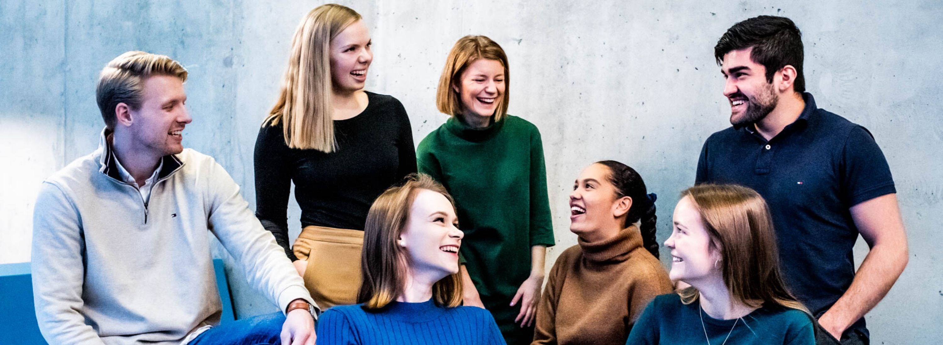 Håkon Stien, Sara Sørensen Moh, Lisa Naustdal, Inger Mirjam Madland, Malene Sighaug Bigseth, Shahez Shwana. Foto: Foto: Magnus Skrede