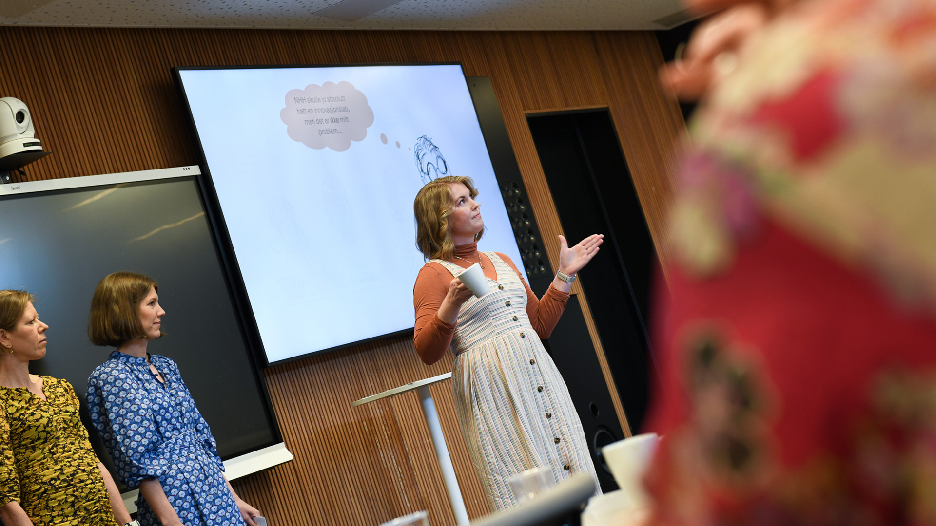 Executive Master of Management ved NHH, Design thinking. Foto: Ingunn M. Gj&aelig;rde