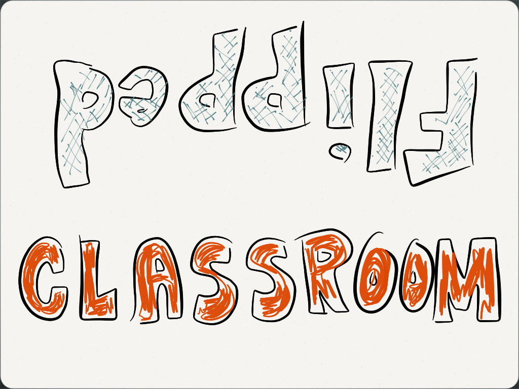 Flipped Classroom - ill. bilde