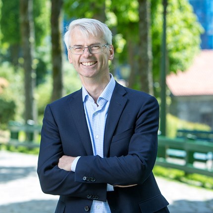 NHH-rektor Øystein Thøgersen. Foto: Eivind Senneset