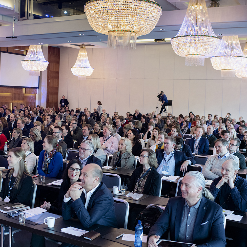 Publikum under FOOD-konferansen 2019. Foto: Siv Dolmen