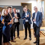 Øystein Thøgersen, Margareth Hagen, Departementsråd Petter Skarheim