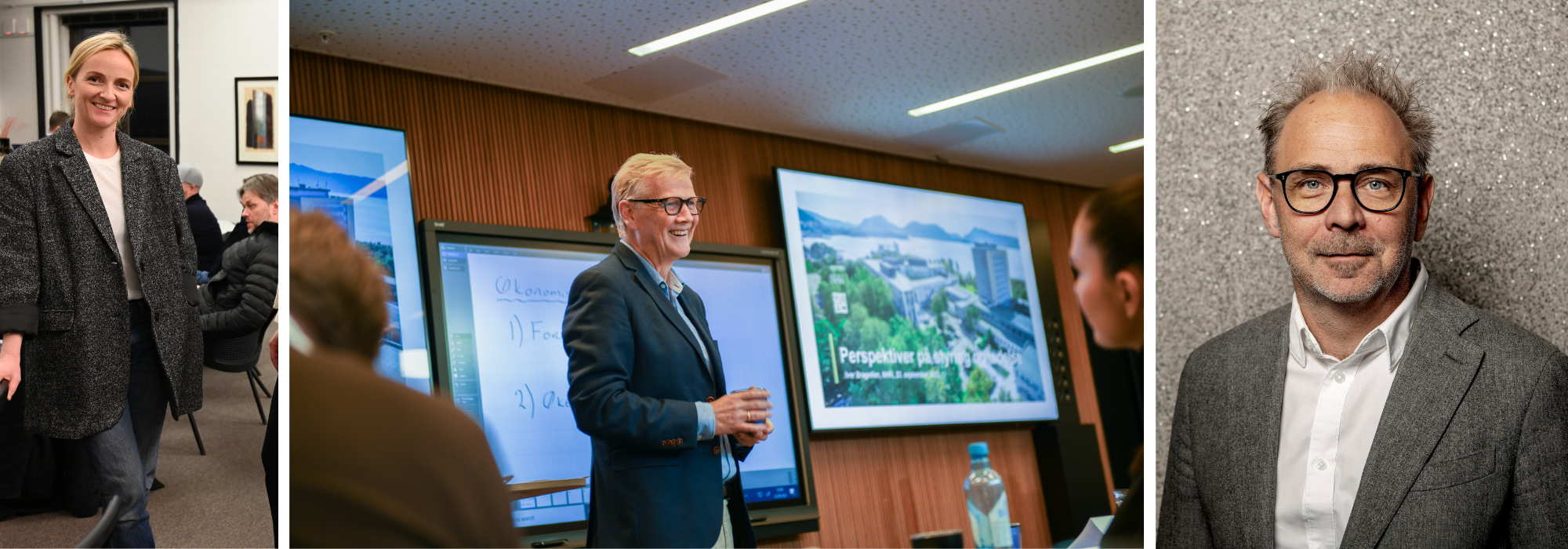Karine Haugseth, Trond Bjørnenak, Helge Thorbjørnsen