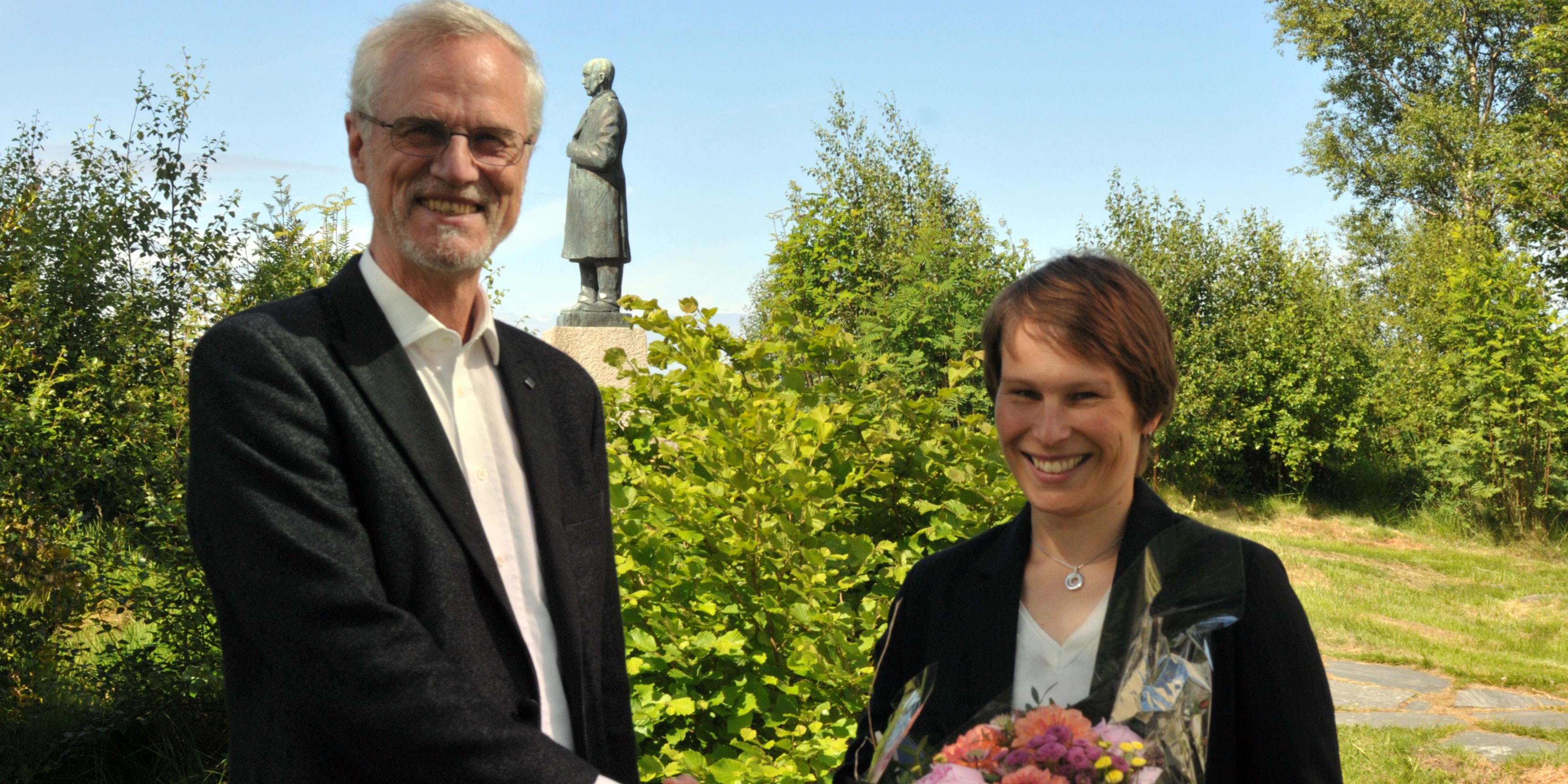 Frøystein Gjesdal and Linda Nøstbakken