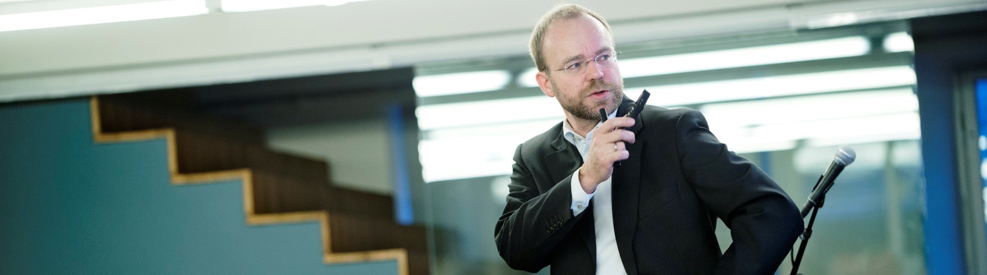 Iver Bragelien: "I still have a lot I can change, to encourage more effective learning processes." Photo: Siv Dolmen