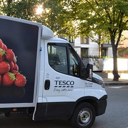 esco delivery van.  Photo: Slawek Kozakiewic/Dreamstime