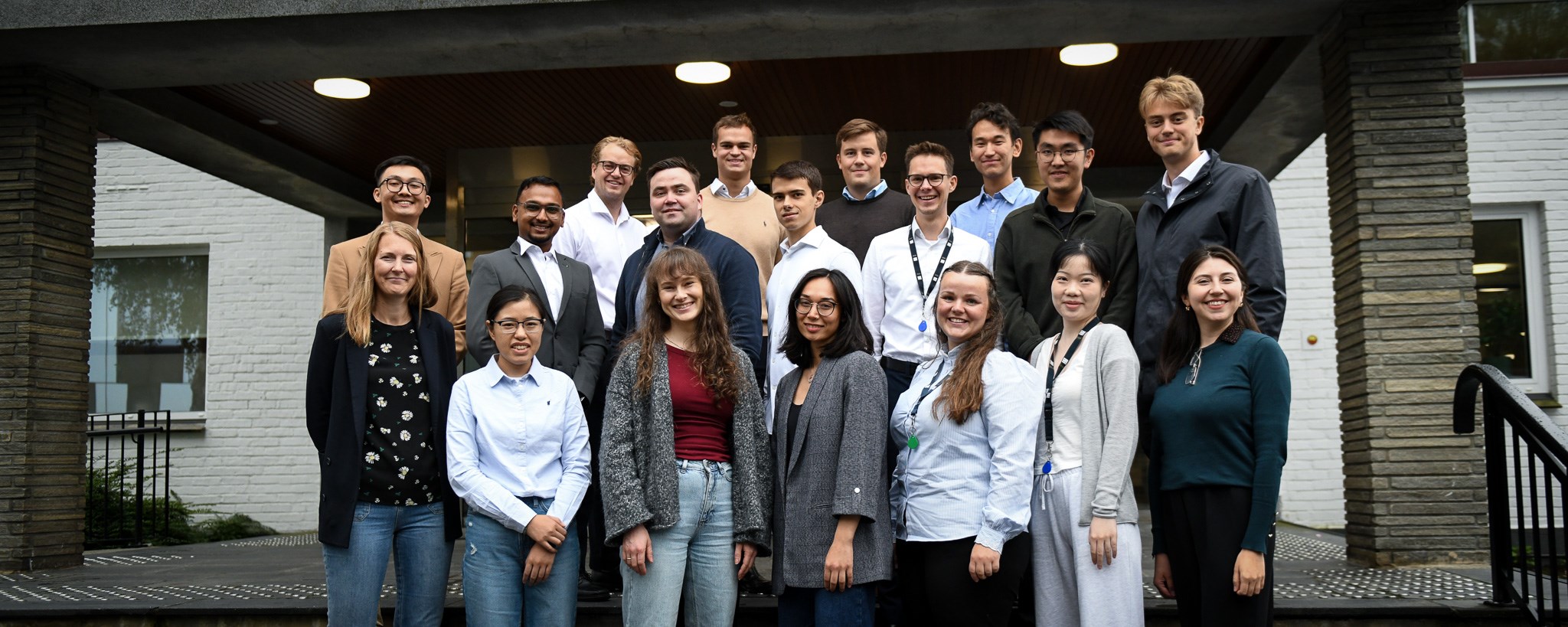 Group photo with Katrine and new PhDs