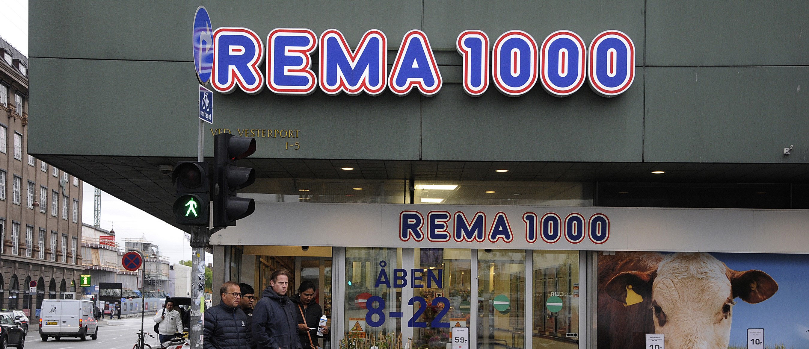 Danish Rema 1000 store. Photo: Deanspictures/Dreamstime