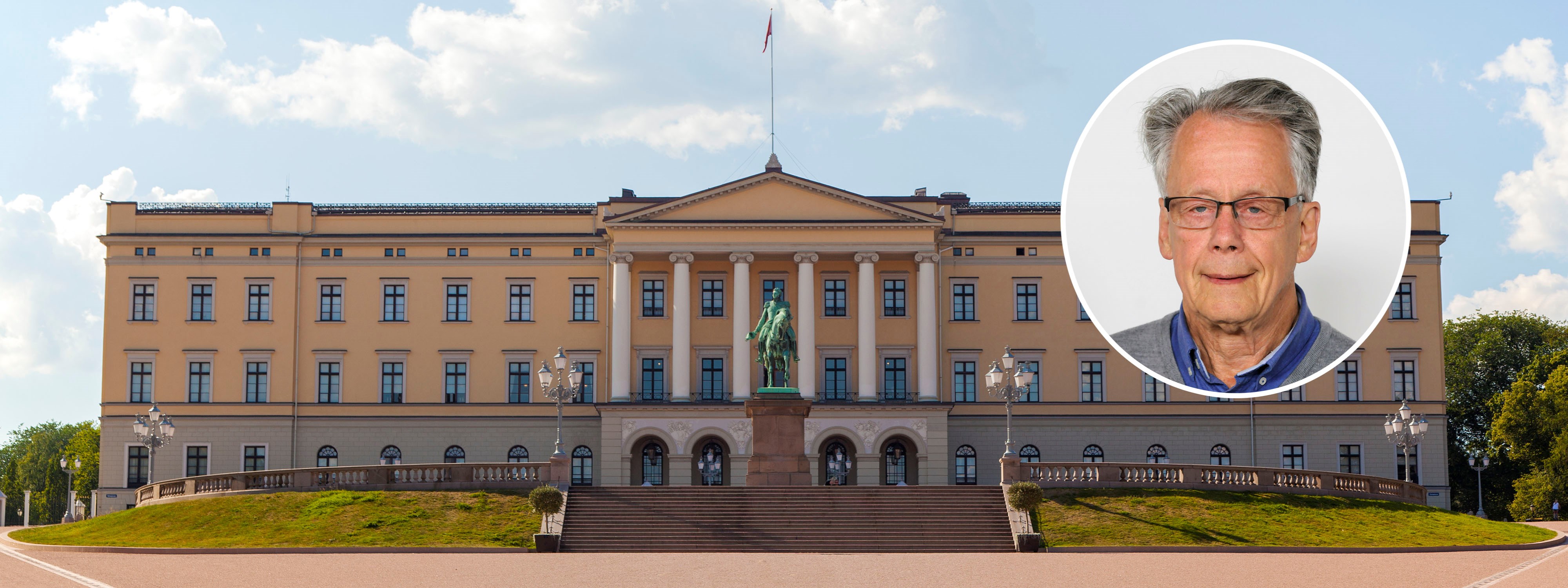 Kåre Petter Hagen/Det kongelige slott. Foto: Hallvard Lyssand_NHH/Andreas Haldorsen_Media Haldorsen/Wikimedia commons, Creative Commons Attribution-Share Alike 4.0 International license